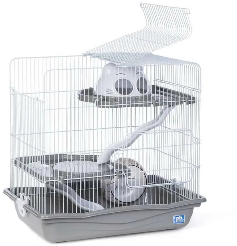 Prevue Pet Products Medium Hamster Haven - Gray Photo 2