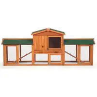 Photo of Prevue Pet Products Rabbit Hutch with Double Run