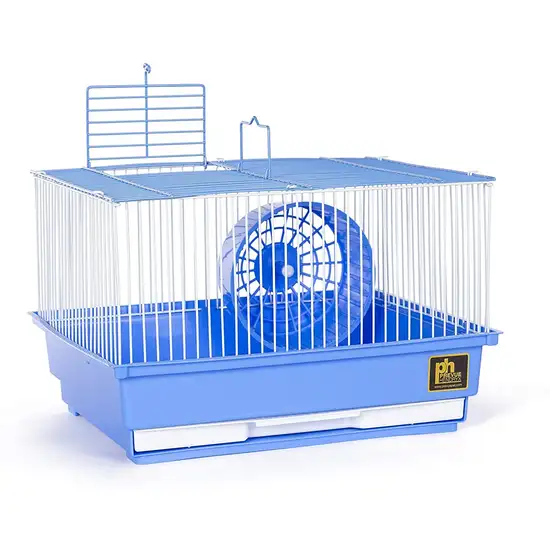 Prevue Pet Products Single-Story Hamster and Gerbil Cage - Blue Photo 2