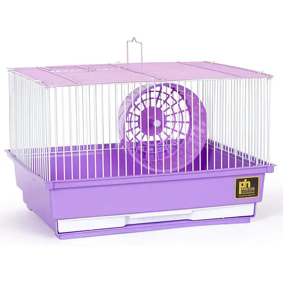 Prevue Pet Products Single-Story Hamster and Gerbil Cage - Purple Photo 1