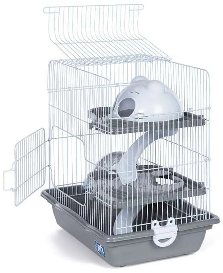 Prevue Pet Products Small Hamster Haven - Gray Photo 2