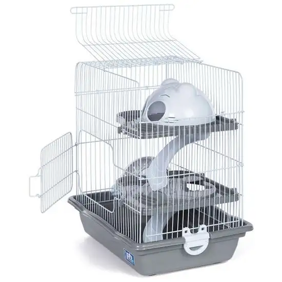 Prevue Pet Products Small Hamster Haven - Gray Photo 2