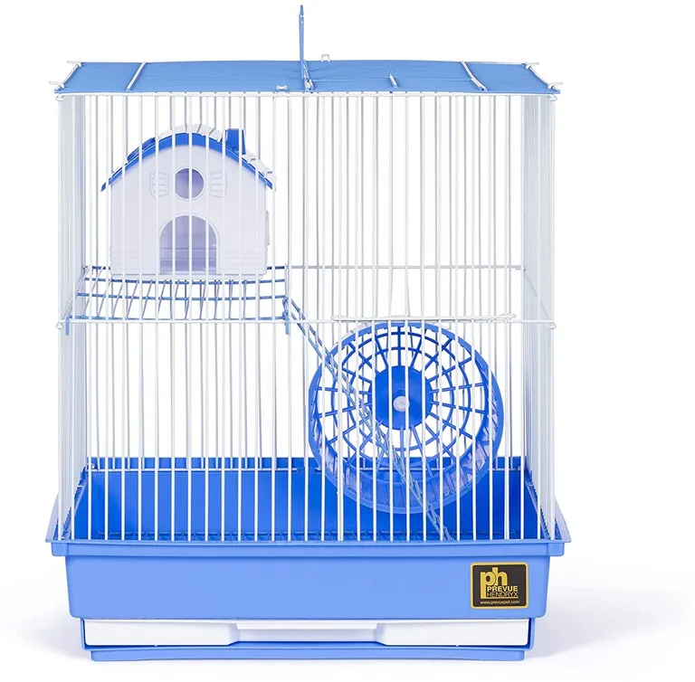 Prevue Pet Products Two Story Hamster Cage - Blue Photo 3