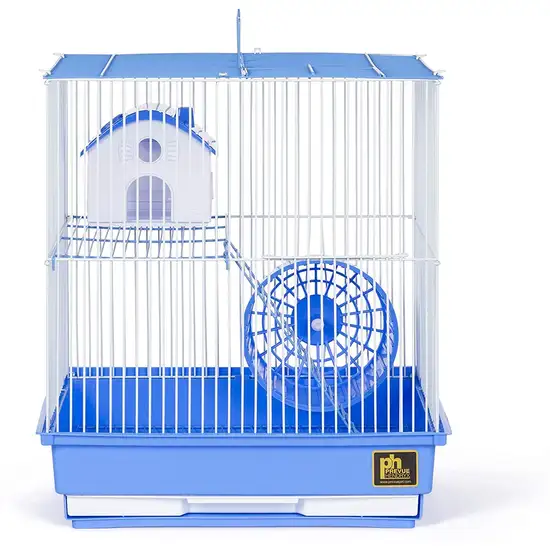 Prevue Pet Products Two Story Hamster Cage - Blue Photo 3