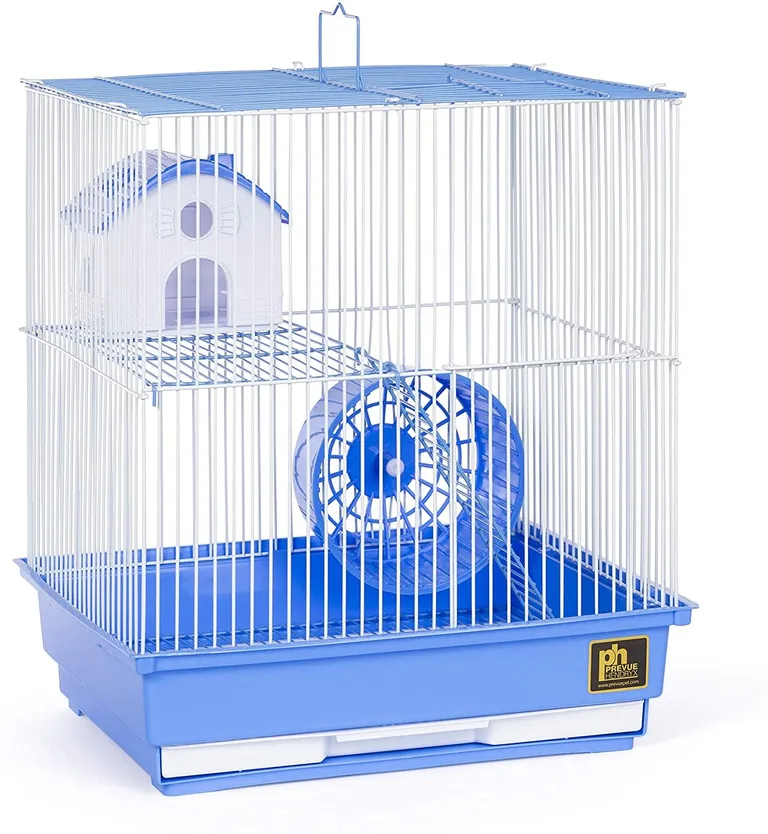 Prevue Pet Products Two Story Hamster Cage - Blue Photo 1
