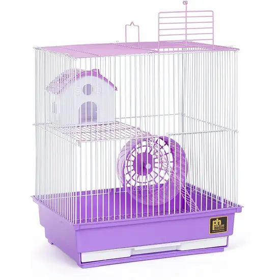 Prevue Pet Products Two Story Hamster Cage - Purple Photo 1