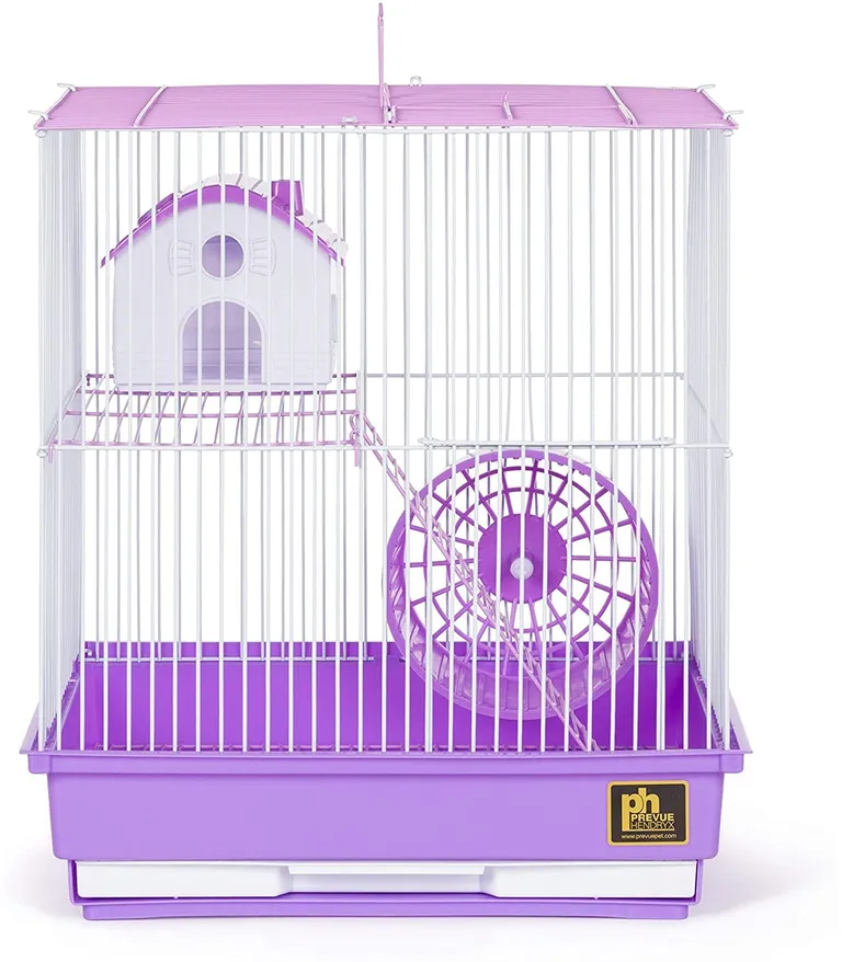 Prevue Pet Products Two Story Hamster Cage - Purple Photo 3