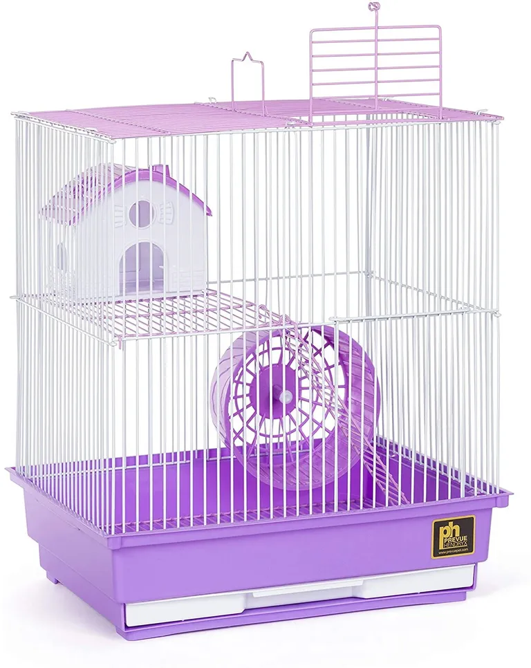 Prevue Pet Products Two Story Hamster Cage - Purple Photo 2
