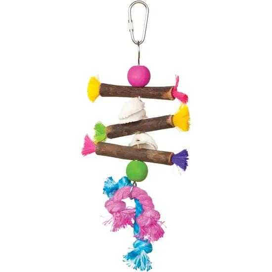 Prevue Tropical Teasers Shells and Sticks Bird Toy Photo 1