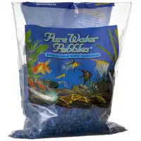 Photo of Pure Water Pebbles Aquarium Gravel - Marine Blue