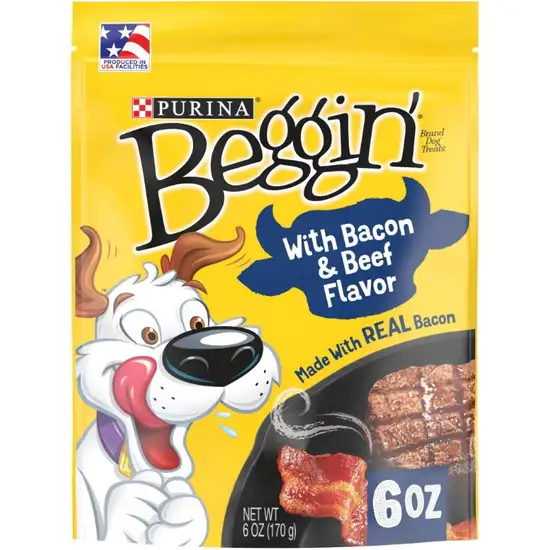 Purina Beggin' Strips Bacon and Beef Flavor Photo 1