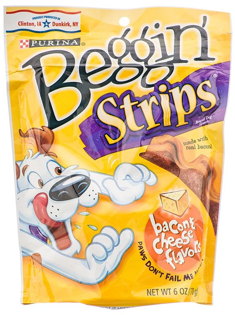 Purina Beggin' Strips Real Bacon and Cheese Flavor Dog Treats Photo 2