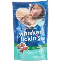 Photo of Purina Whisker Lickin's Crunch Lovers Tuna Flavored Cat Treats