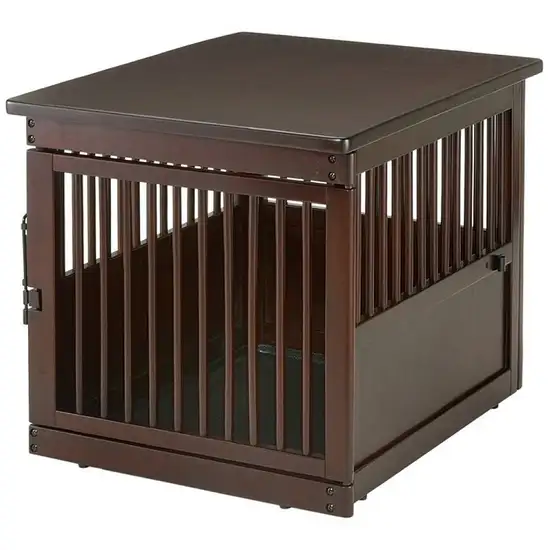 Richell End Table Wood Dog Crate Photo 1