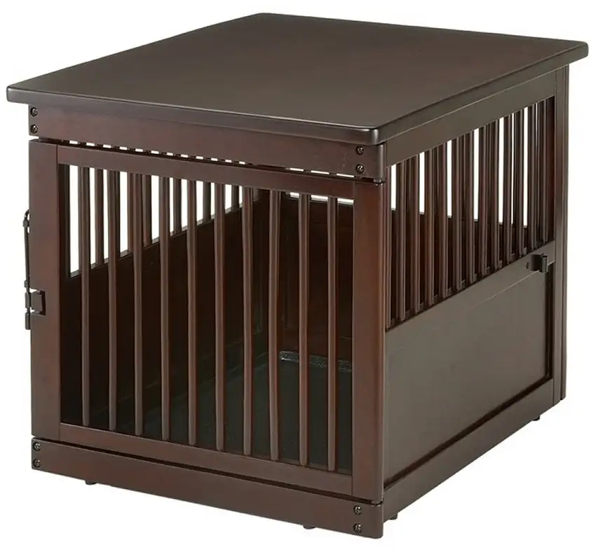 Richell End Table Wood Dog Crate Photo 1
