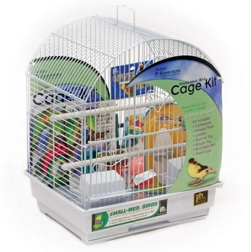 Round Roof Bird Cage Kit Photo 1