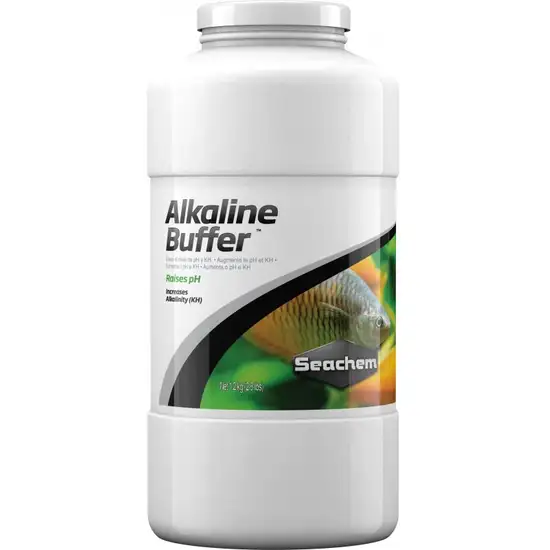 Seachem Alkaline Buffer Raises pH and Increases Alkalinity KH for Aquariums Photo 1