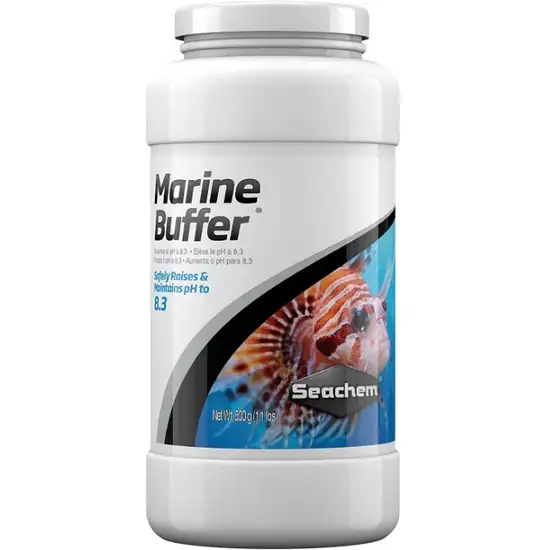 Seachem Marine Buffer Safely Raises and Maintains pH to 8.3 in Aquariums Photo 1