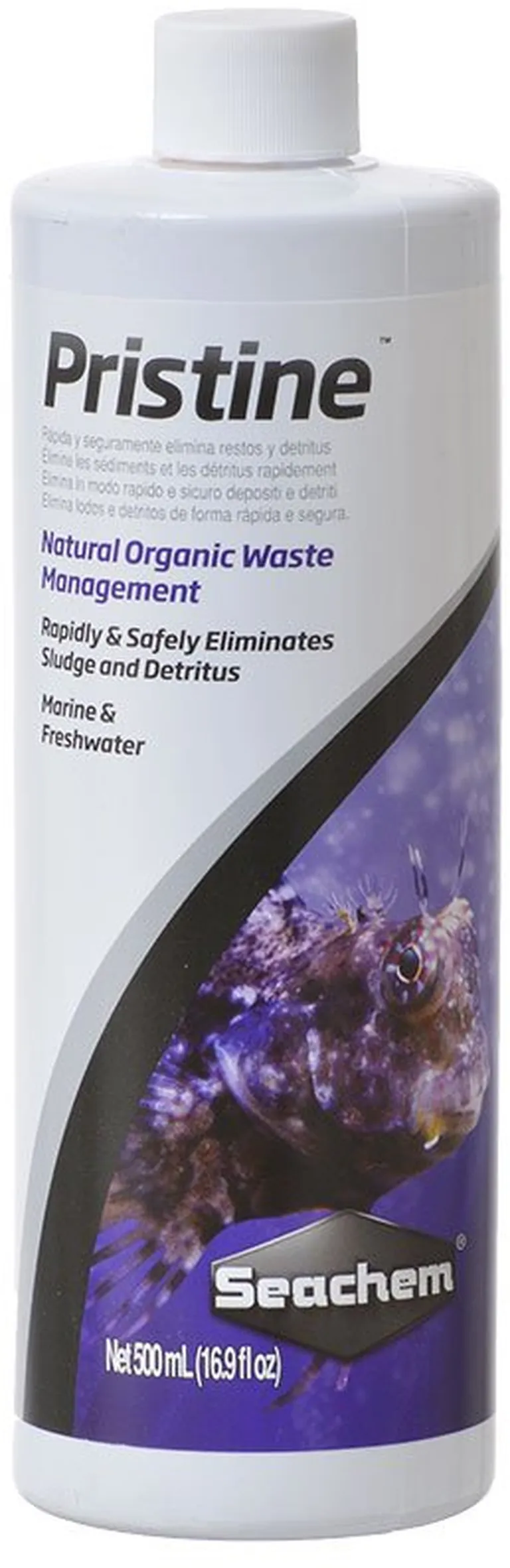 Seachem Pristine Natural Organic Waste Managment Eliminates Sludge and Detritus in Aquariums Photo 1