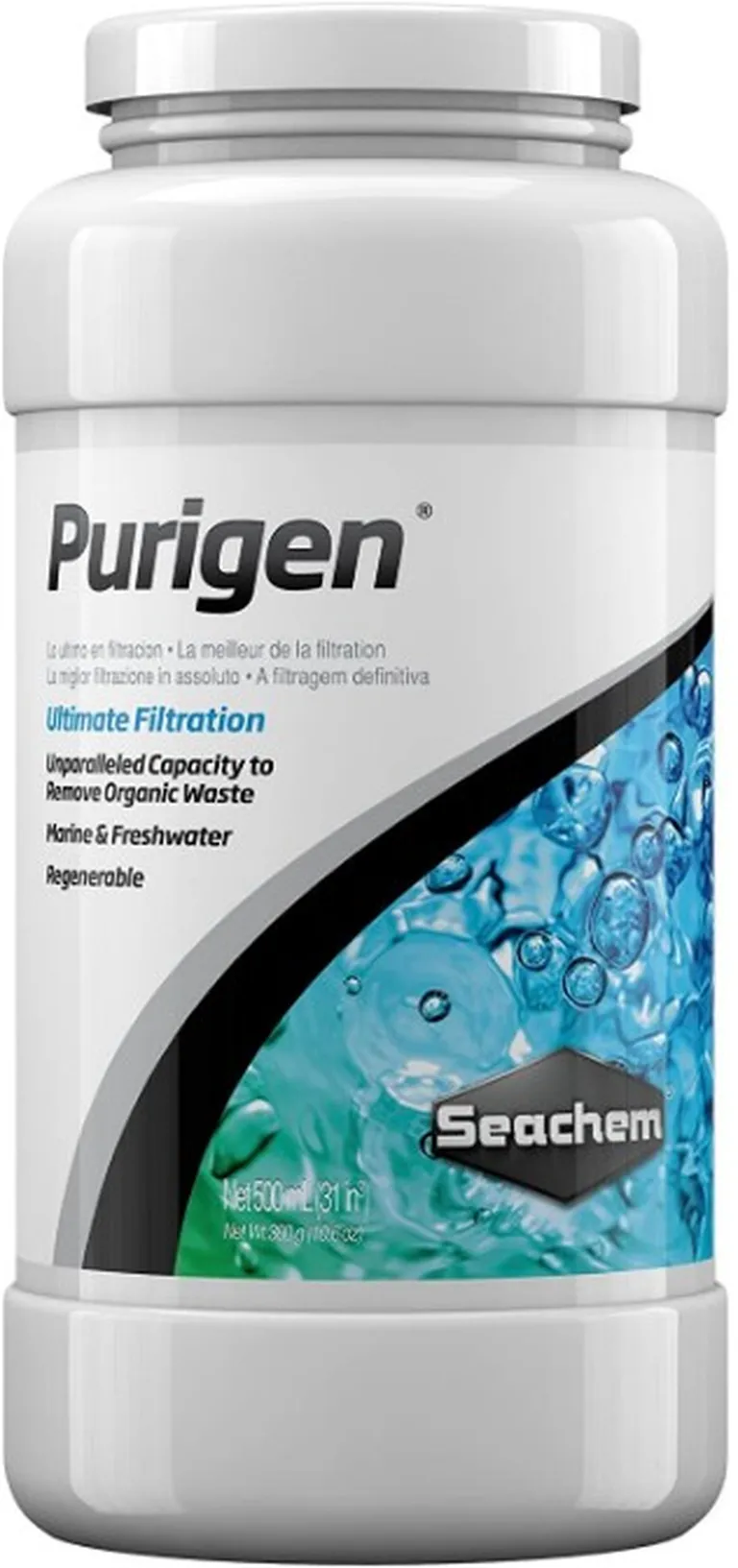 Seachem Purigen Removes Organic Waste from Marine and Freshwater Aquariums Photo 1