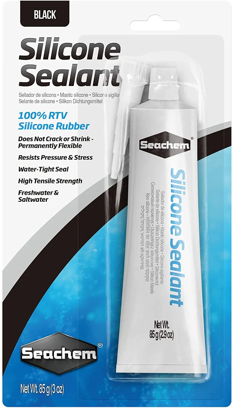 Seachem Silicone Sealant Black Photo 2