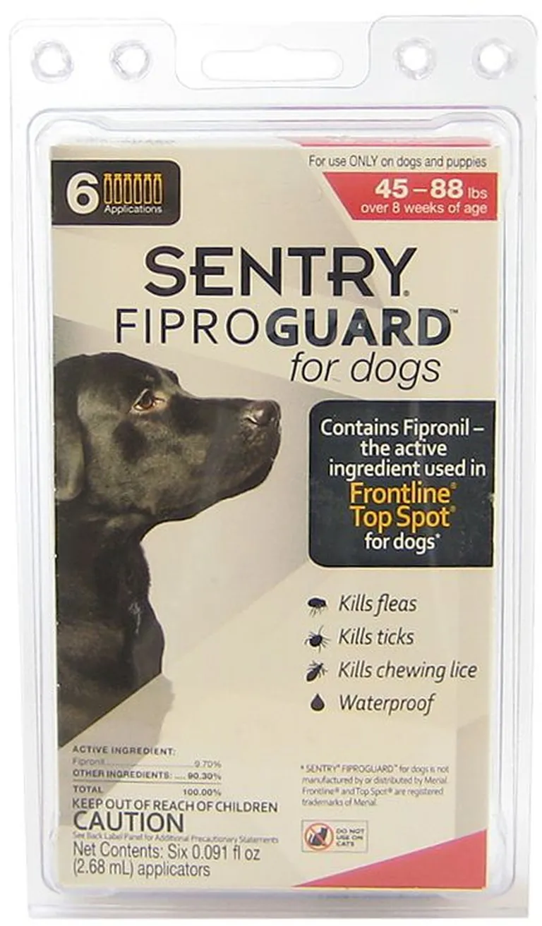 Sentry FiproGuard Flea and Tick Control for Large Dogs Photo 1