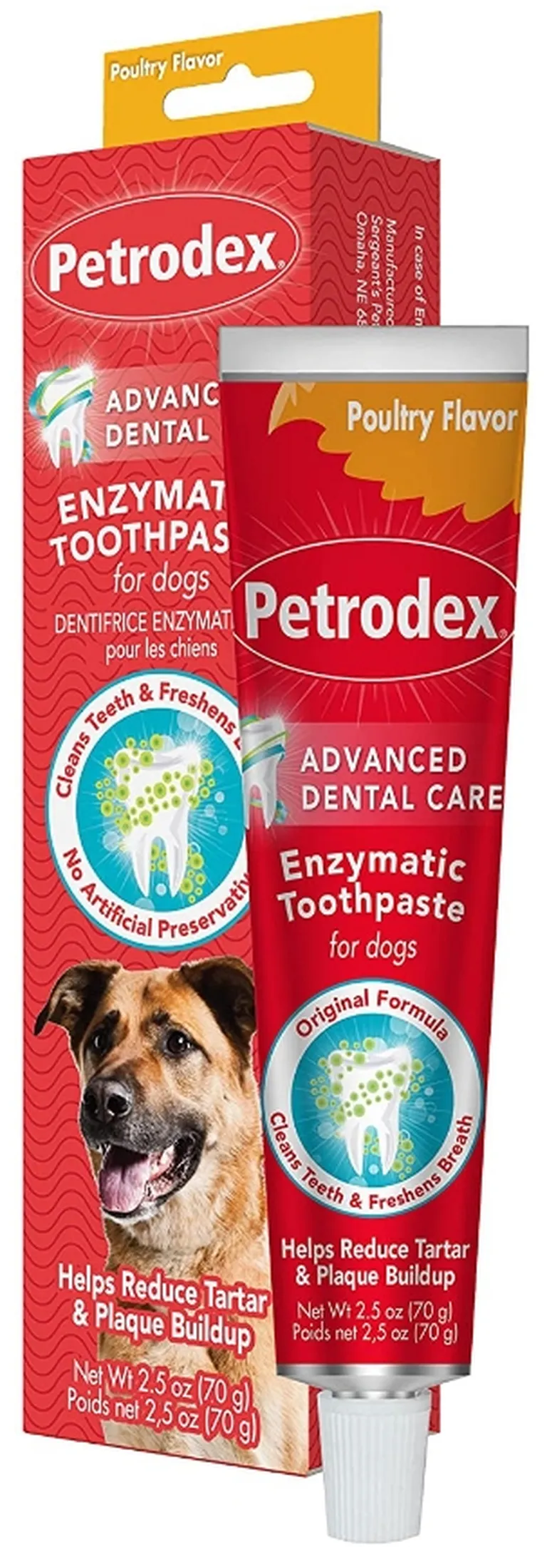 Sentry Petrodex Enzymatic Toothpaste for Dogs Poultry Flavor Photo 2