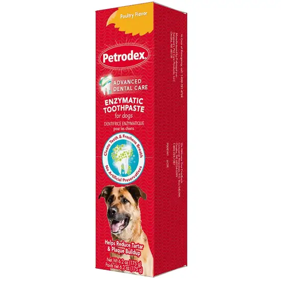 Sentry Petrodex Enzymatic Toothpaste for Dogs Poultry Flavor Photo 2