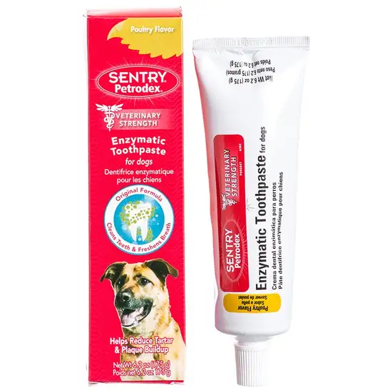 Sentry Petrodex Enzymatic Toothpaste for Dogs Poultry Flavor Photo 1