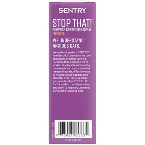 Sentry Stop That! Behavior Correction Spray for Cats Photo 3