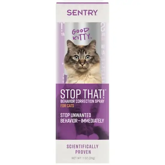 Sentry Stop That! Behavior Correction Spray for Cats Photo 2