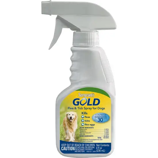 Sergeants Gold Flea and Tick Spray for Dogs Photo 1
