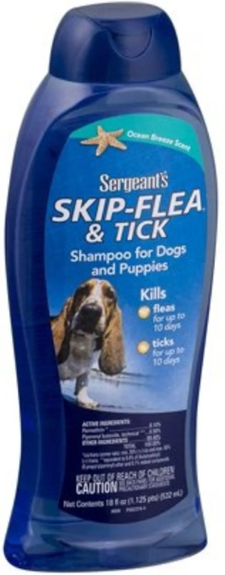 Sergeants Skip-Flea Flea and Tick Shampoo for Dogs Ocean Breeze Scent Photo 2