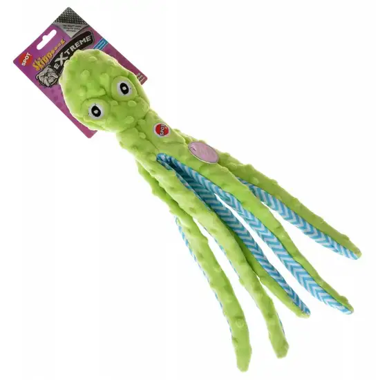 Skinneeez Extreme Octopus Dog Toy Assorted Colors Photo 1