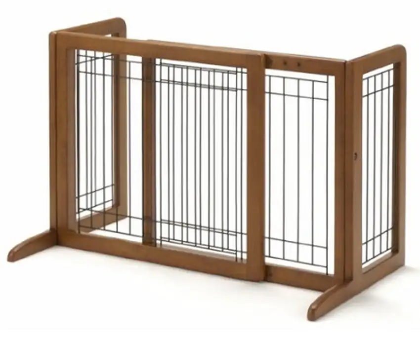 Small Bay Isle Freestanding Pet Gate Photo 1