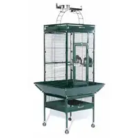 Photo of Small Wrought Iron Select Bird Cage - Sage Green