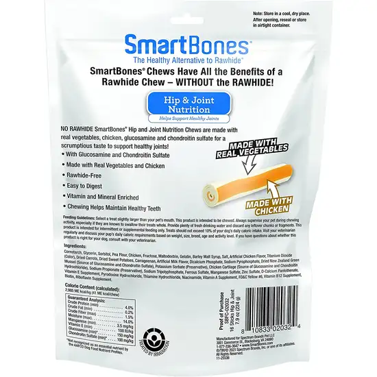SmartBones Hip and Joint Care Sticks with Chicken Photo 2