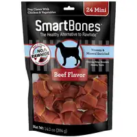 Photo of SmartBones Rawhide Free Beef Bones Mini