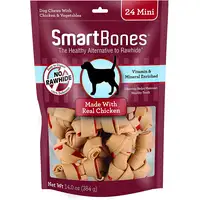 Photo of SmartBones Rawhide Free Chicken Bones Mini