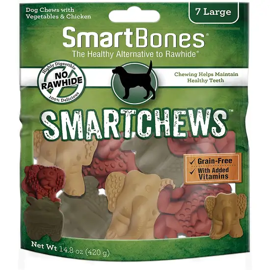 SmartBones Smart Chews Large Dog Treats Photo 1