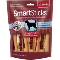 Photo of SmartBones SmartChips - Chicken & Vegetable Dog Chews