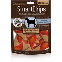 Photo of SmartBones SmartChips with Real Peanut Butter