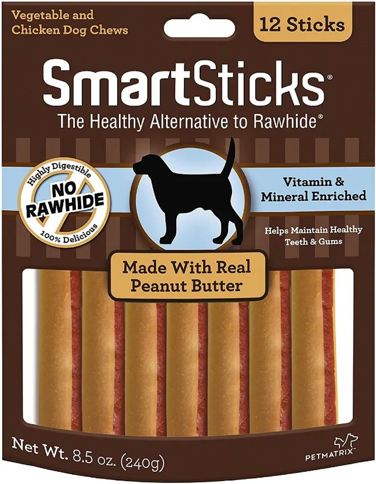 SmartBones SmartSticks Peanut Butter Flavor Photo 1