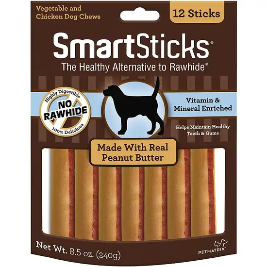 SmartBones SmartSticks Peanut Butter Flavor Photo 1