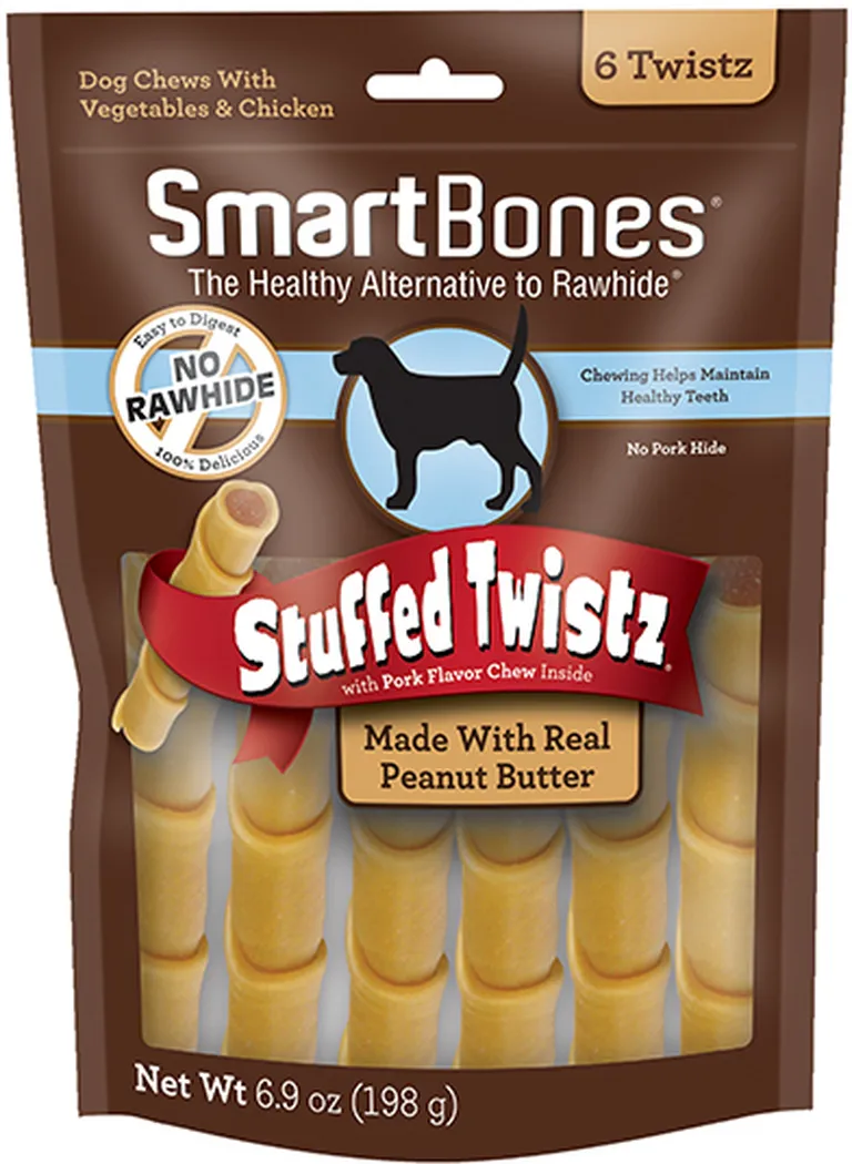 SmartBones Stuffed Twistz with Real Peanut Butter Photo 1