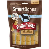 Photo of SmartBones Stuffed Twistz with Real Peanut Butter