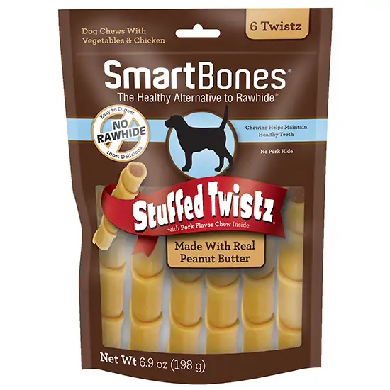 SmartBones Stuffed Twistz with Real Peanut Butter Photo 1