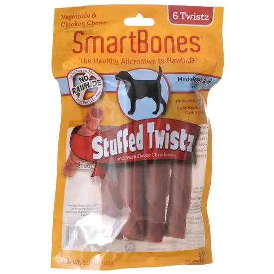 SmartBones Stuffed Twistz with Real Pork Photo 1