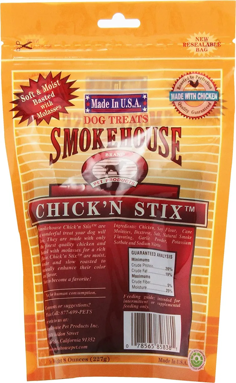 Smokehouse Chick'n Stix Dog Treats Photo 2
