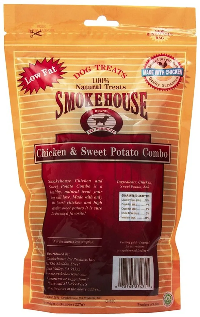 Smokehouse Chicken and Sweet Potato Combo Natural Dog Treat Photo 2